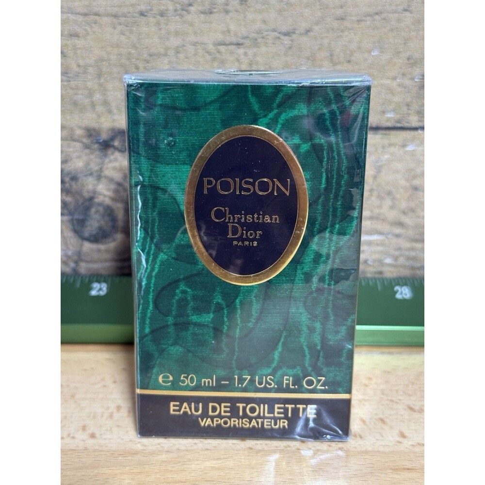 vtg 80-90s POISON CHRISTIAN DIOR  spray edt 1.7 oz 50 ml old 🔥new & sealed🔥
